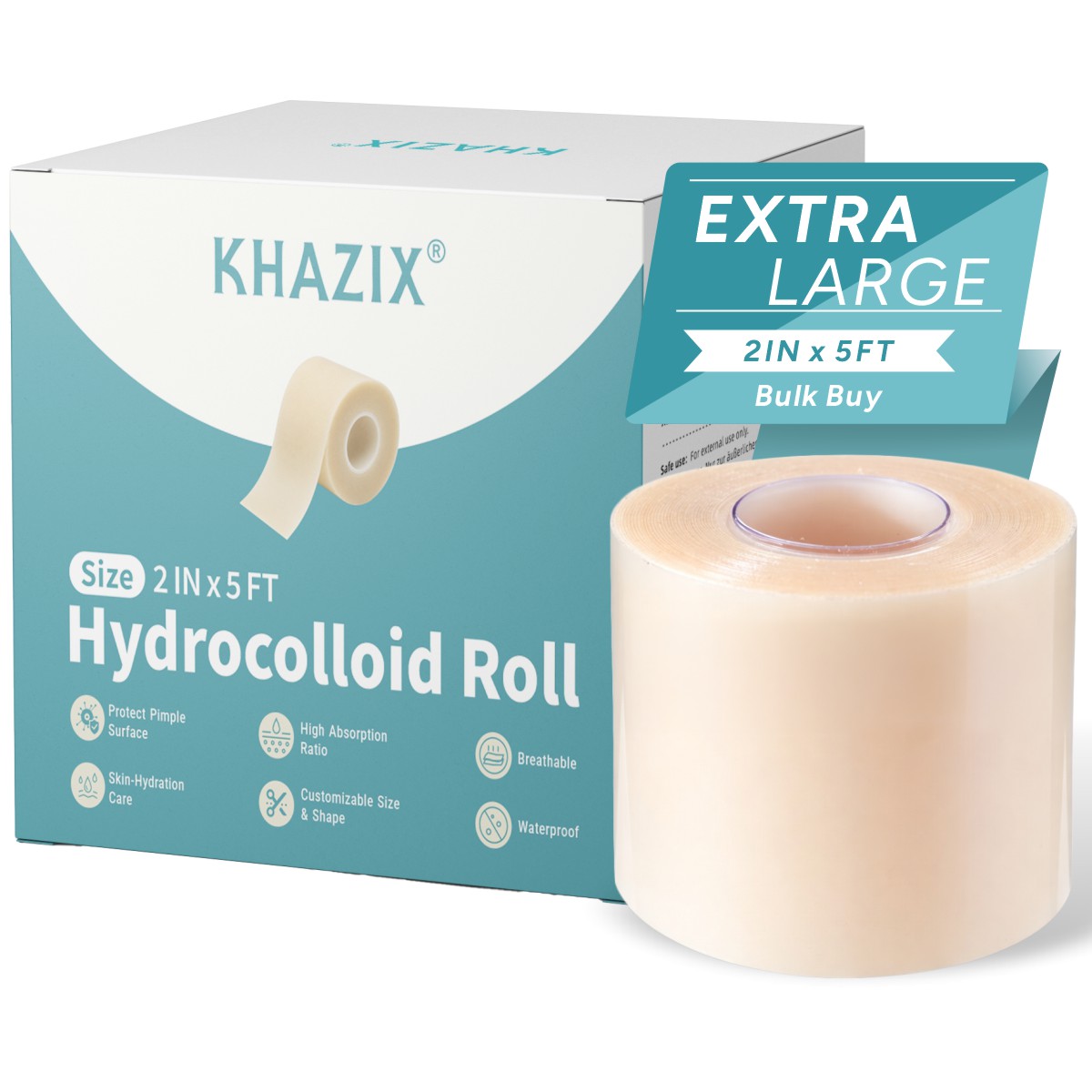 Skincare The Originote - KHAZIX Hydrocolloid Bandage Roll 2in x