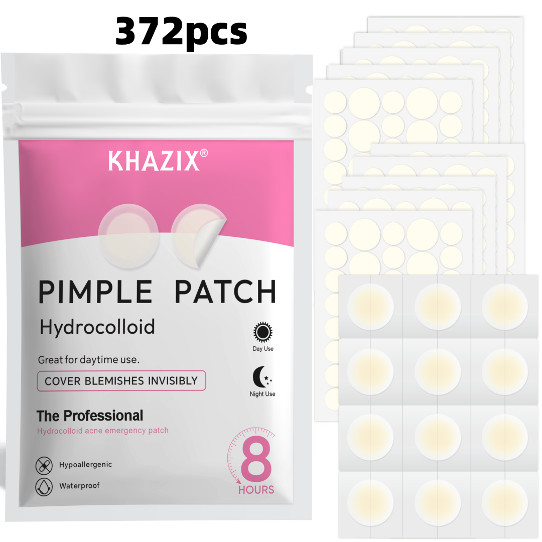 Skincare The Originote - 372PCS Hydrocolloid Acne Pimple Patch, Hydrocolloid