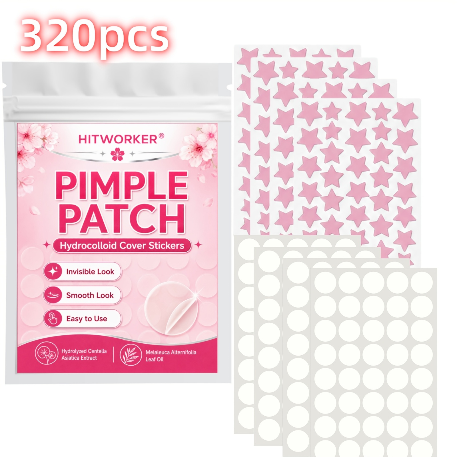 320PCS Invisible Hydrocolloid  - Skincare The Originote review and price