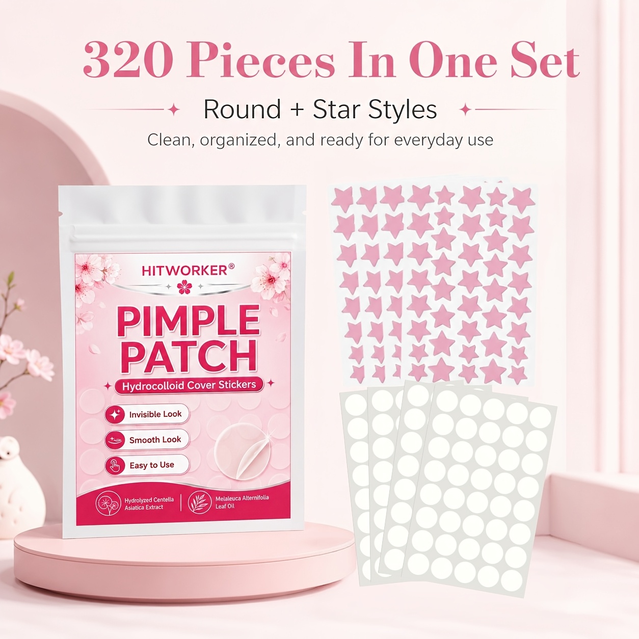 320PCS Invisible Hydrocolloid  - Skincare The Originote review and price