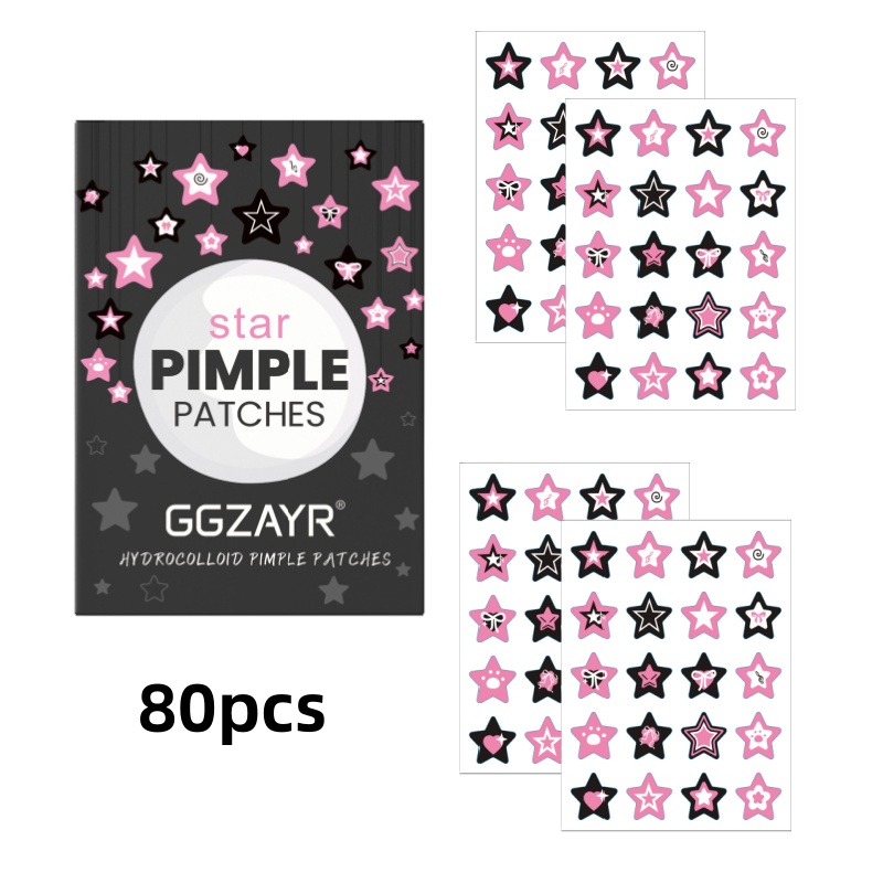 80/160pcs Star Acne Patch Set  - Skincare The Originote review and price